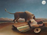 MoMA La Gitane Endormie (Henri Rousseau 1897) P1030774
